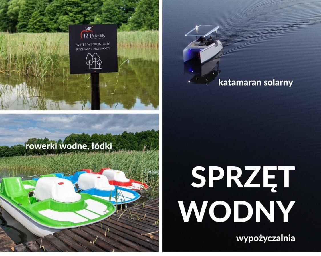 ニジツァ12 Jablek - Osrodek Wypoczynkowy Na Mazurachアパートメント エクステリア 写真